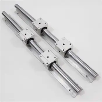 

CNC Part Linear guide SBR12/SBR16/SBR20 2pcs+ 4pcs SBR12UU/SBR16UU/SBR20UU llinear blocks for cnc parts