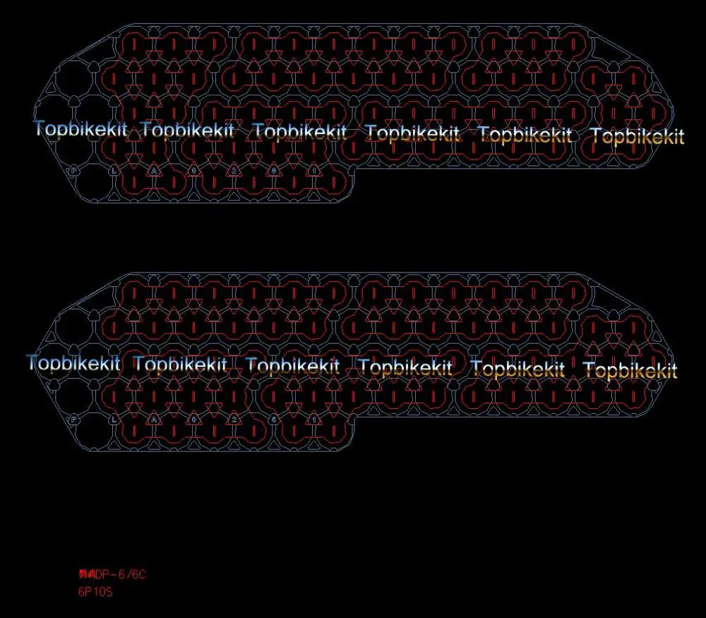 Батарея никель полоса для 10s6p-13s5p-14s5p Polly DP-6C/Polly DP-6/6C чехол для батареи никель 1 комплект