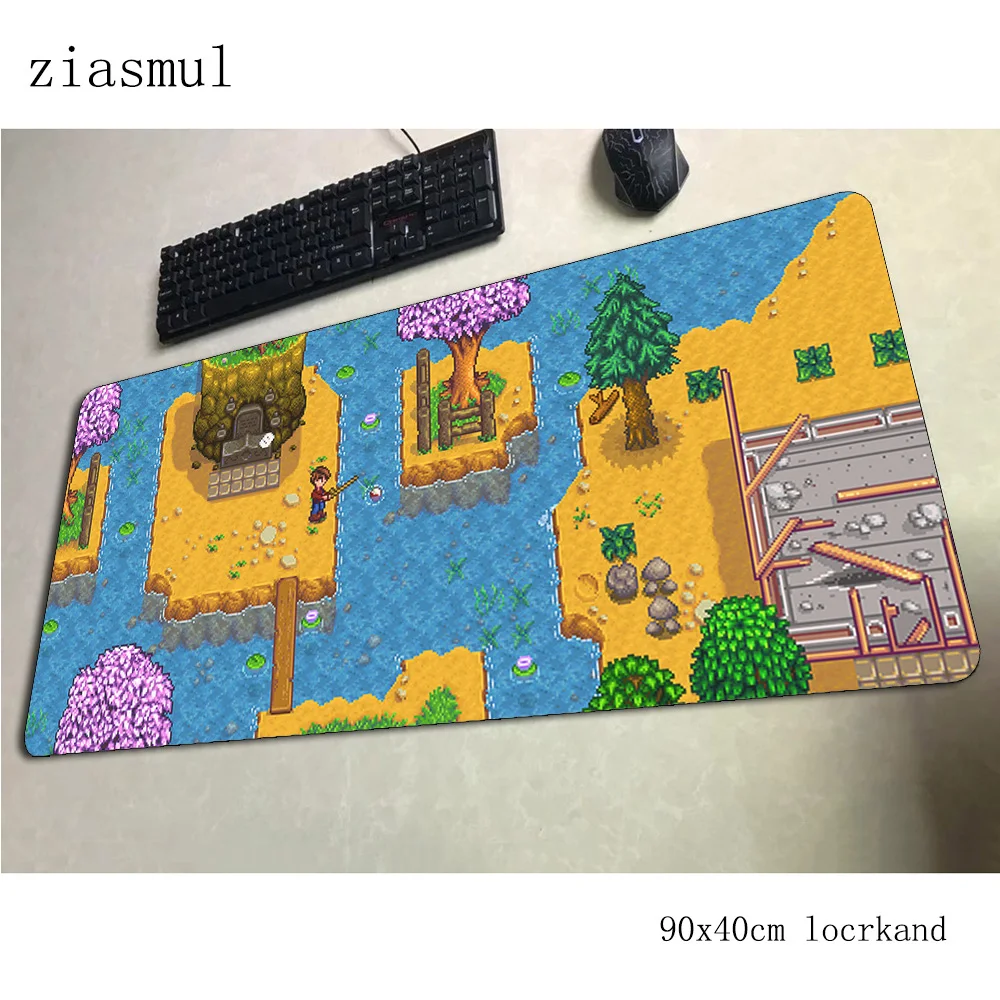Stardew valley коврик для мыши 90x40 см Коврик для мыши восхитительный лучший игровой коврик для мыши геймер крутой персонализированный коврик для мыши Клавиатура ПК