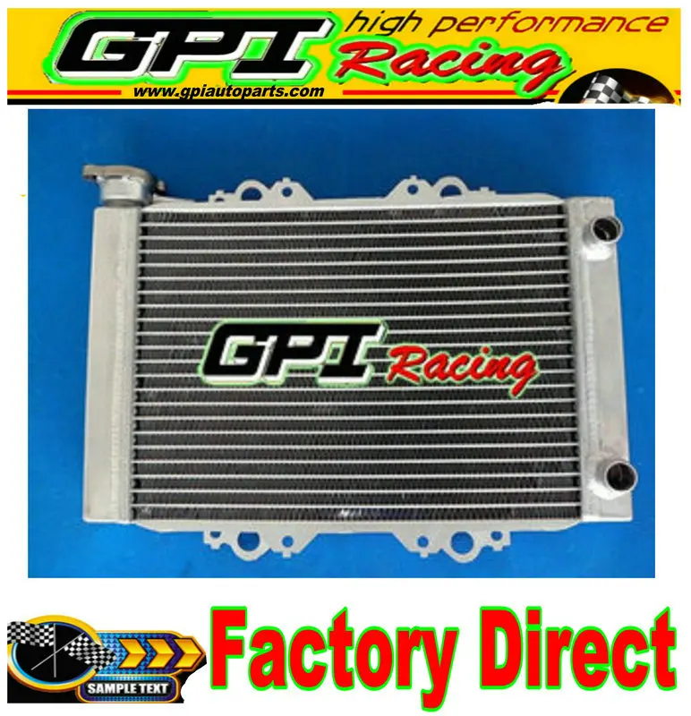 Алюминиевый радиатор для Kawasaki KFX450 KFX450R 2008-2012 08 2009 2010 0211 2012 GPI Racing | Автомобили и