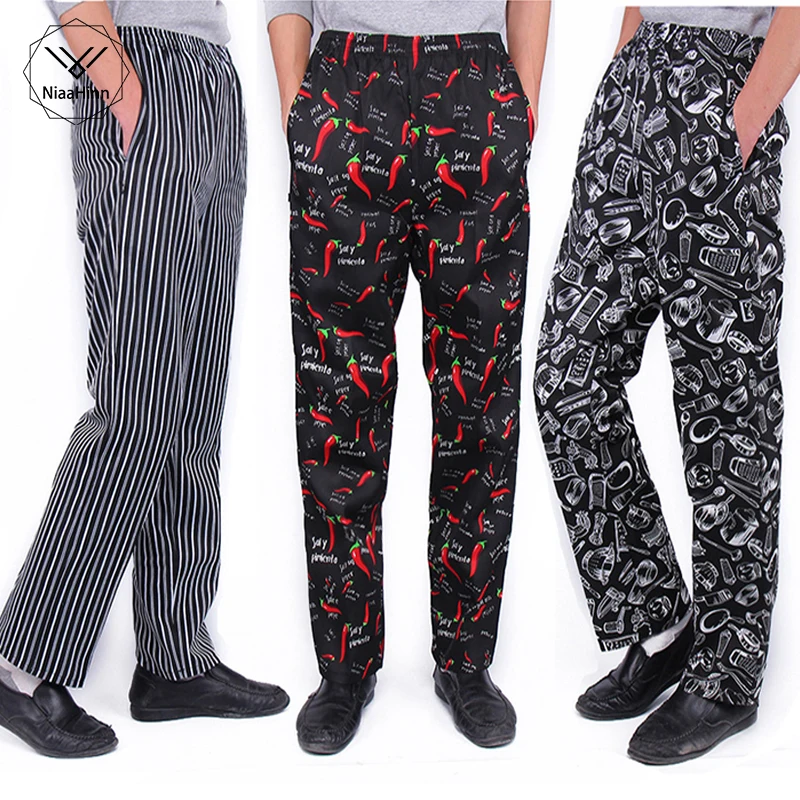 Chef TROUSERS CHEF PANTS CHEF CLOTHING Pinstripe All Sizes 