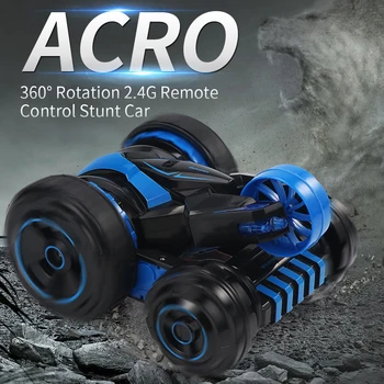 

JJR/C Q49 RC Stunt Car Kids Toys 2.4G 2WD Double-sided Flip One Key Transformation Off-road Climbing Racing Cars for Chidlren
