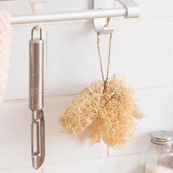 

5Pcs/Set Natural Loofah Sponge Kitchen Cleaning Brush Dish Scrubber Washing Tool