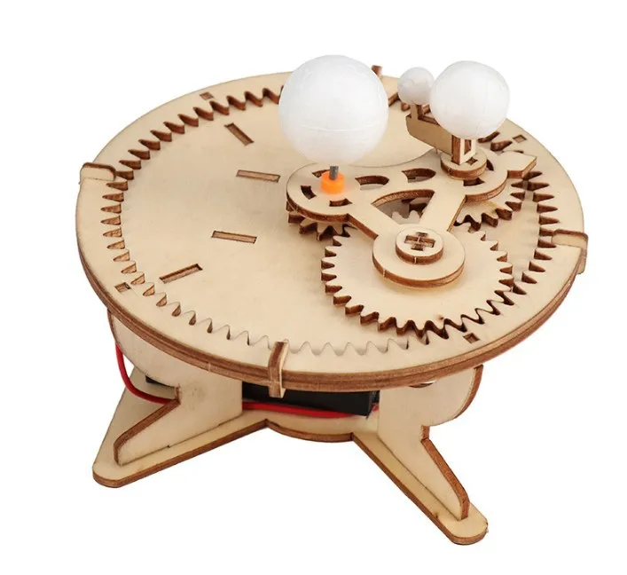 

Science Toys Solar System Model Astronomy Sun Earth Moon Planet Experiment Educational Toy For Children School Electric STEM Kit