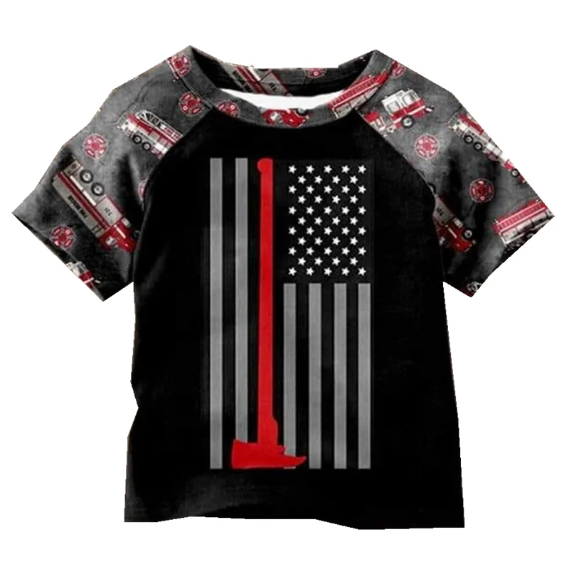 Новинка 2020 футболка с коротким рукавом для маленьких мальчиков оптовая продажа