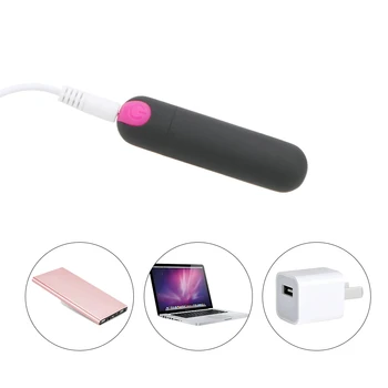 IKOKY Mini Bullet Vibrator USB Rechargeable G-spot Massager Finger Design Strong Vibration Sex Toys for Women Sex Shop 4