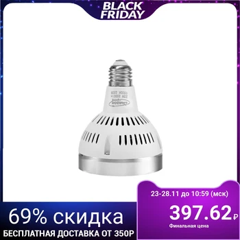 

LED lamp PAR30, 24 deg, E27, 25 W, 2000 Lm, 220 V, 6500 K, housing white 4604457