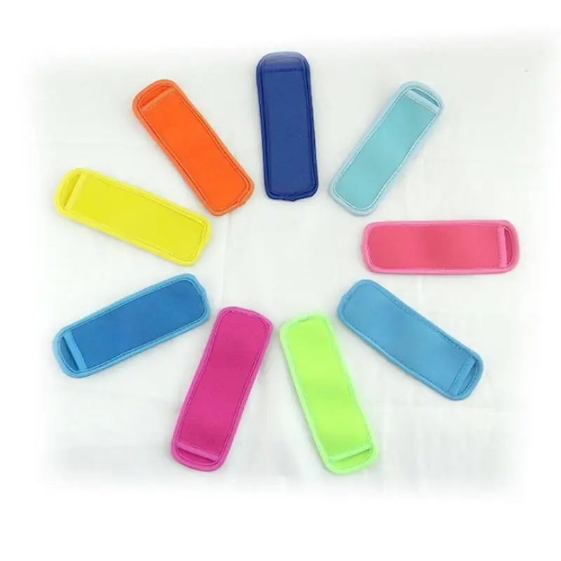 Party Drink Holders 18*6cm Ice Sleeves Freezer Popsicle Sleeves Pop Stick Holders Ice Cream Tubs LX8341