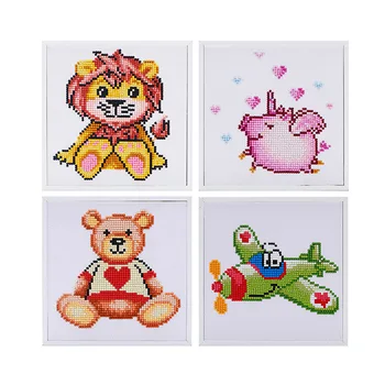 

New Style Children Diamond Painting Small DIY Hand-made Material Box Educational Toy Young STUDENT'S Kindergarten Gift