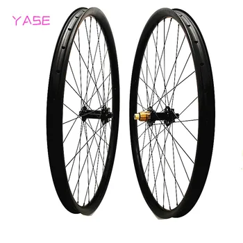 

29er MTB XC carbon wheelset 38.5x28mm Hookless Asymmetry Tubeless Bitex R211 hub Boost 110x15 148x12mm Carbon Disc brake wheels