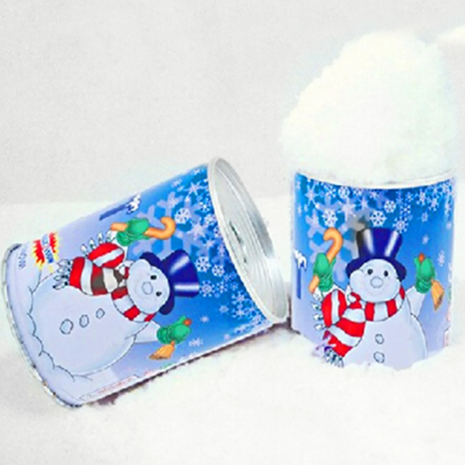 Behogar 2 шт удивительные DIY мгновенное поддельное Моделирование Пушистый Snow Powder искусственный Снеж. Порошок для рождественского свадебного фестиваля для праздников и вечеринок украшения