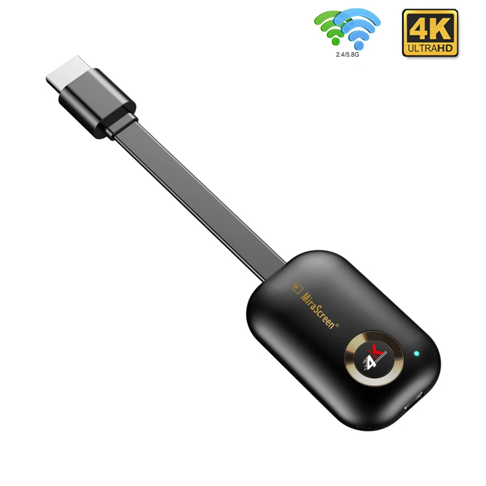 Mirascreen 4K Wi Fi Mirror HDMI дисплей адаптер Dongle DLNA Airplay ТВ приставка приемник для IOS Android