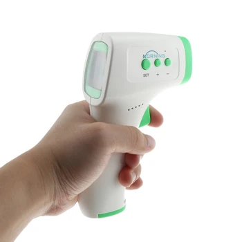 

LCD Non-Contact IR Infrared Ear Forehead Thermometer Kids Object Temperature Gun Muti-fuction Baby/Adult Digital Medical