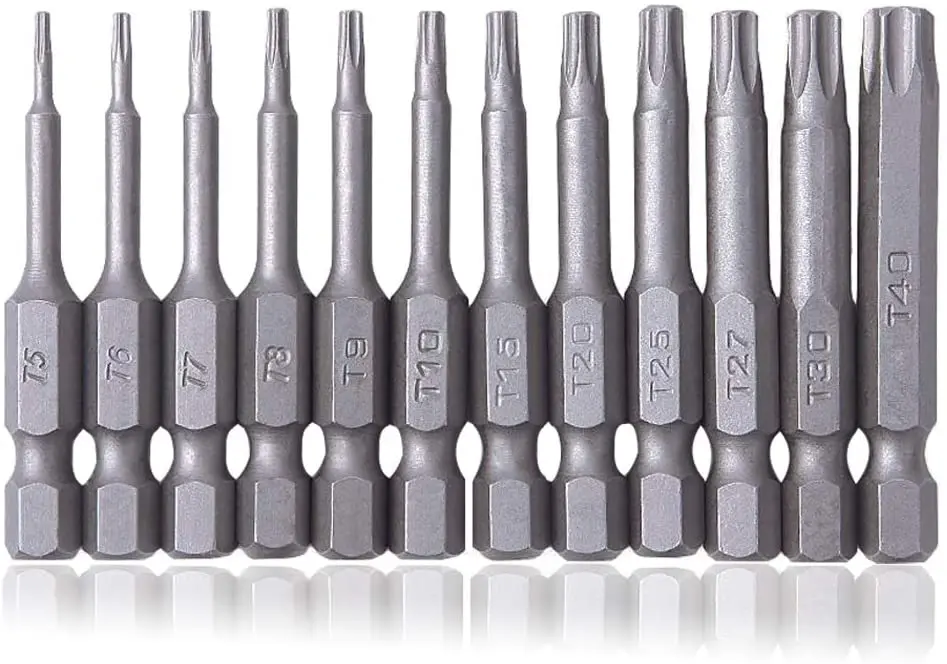 Embout Tournevis Torx T25 Avec Trou De Sécurité - Acier S2, 25mm, Haute Qualité