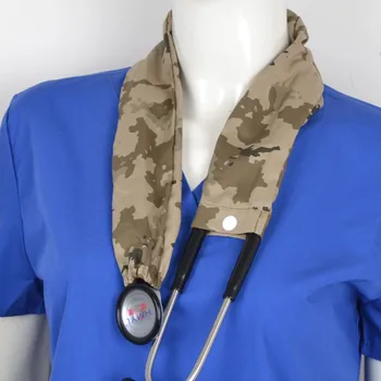 

Medical stethoscope cover cotton material in red