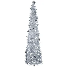 Всплывающее складное рождественское, с блестками мишура искусственная Рождественская елка с подставкой рождественские украшения для дома
