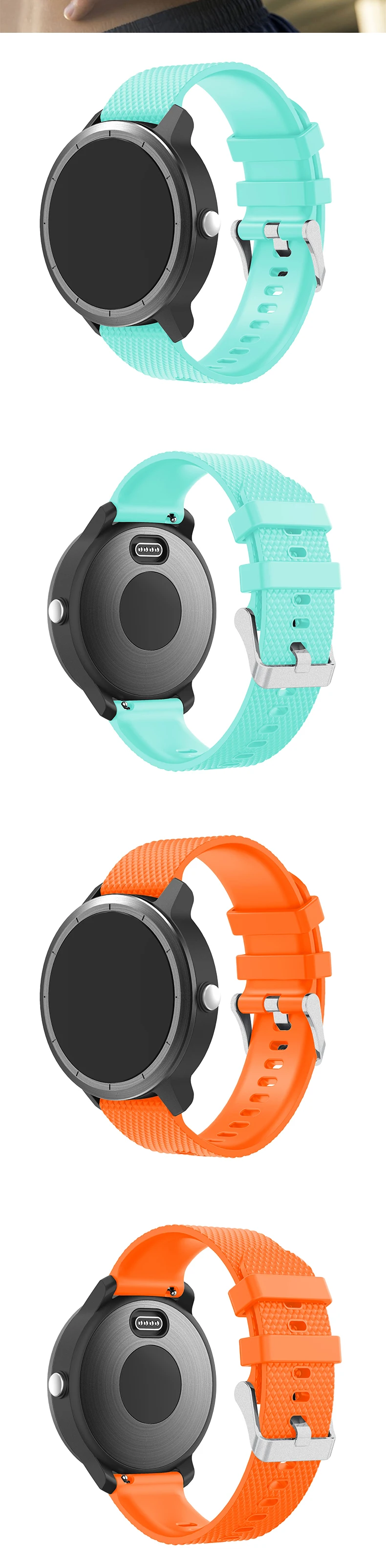 Для Garmin VIVO Active3 ремешок для часов защитный рукав/оболочка Чехлы для VIVO Active 3 ремешок силиконовый браслет Аксессуар