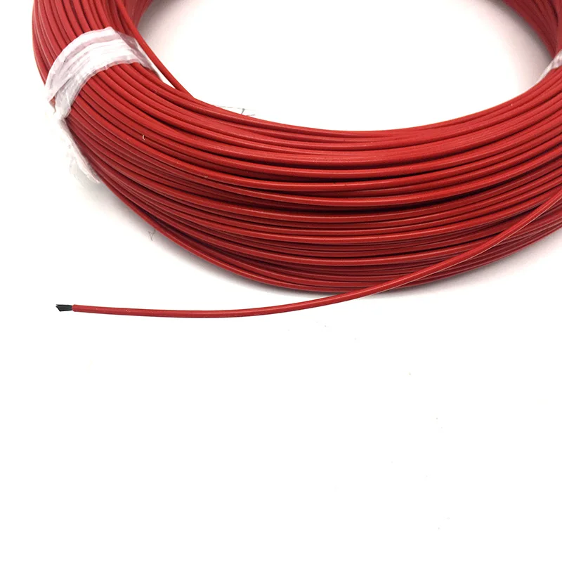 Низкая цена 20 м 30 м 50 м 100 м 12 к 33 Ом углеродное волокно нагревательный кабель пол Электрический Теплый провод, Minco обогреватель комнаты горячей линии