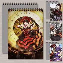 Art Sketchbook Anime Drawing DATE A LIVE A4 Sketch Book Blank Painting Book Beige Paper For Student Stationery School Supplies