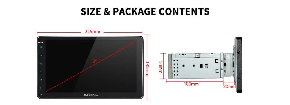 Sale Universal Single DIN 9" Full Touch Screen Android 8.1 Car Radio Stereo Built-in 4G Modem DSP Head Unit GPS Navigation DVR Player 5