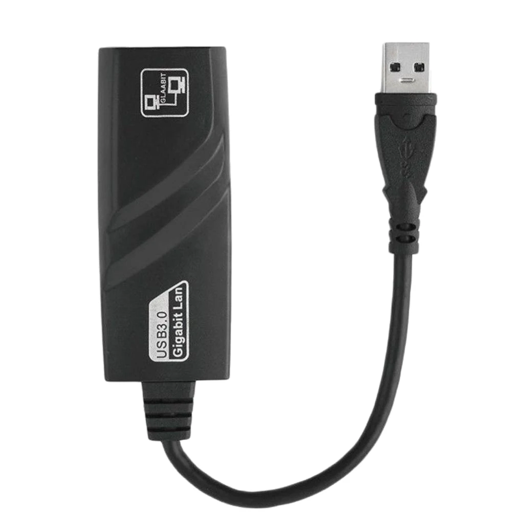 USB 3.0 to Ethernet RJ45 Lan Gigabit Adapter Cable Converter 10/100/1000Mbps for Computer