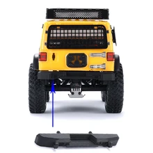 

DJC Rear Bumper With LED Lights For 1/24 Axial SCX24 Wrangler JEEP RC Crawler Car Upgrade Parts Accessories