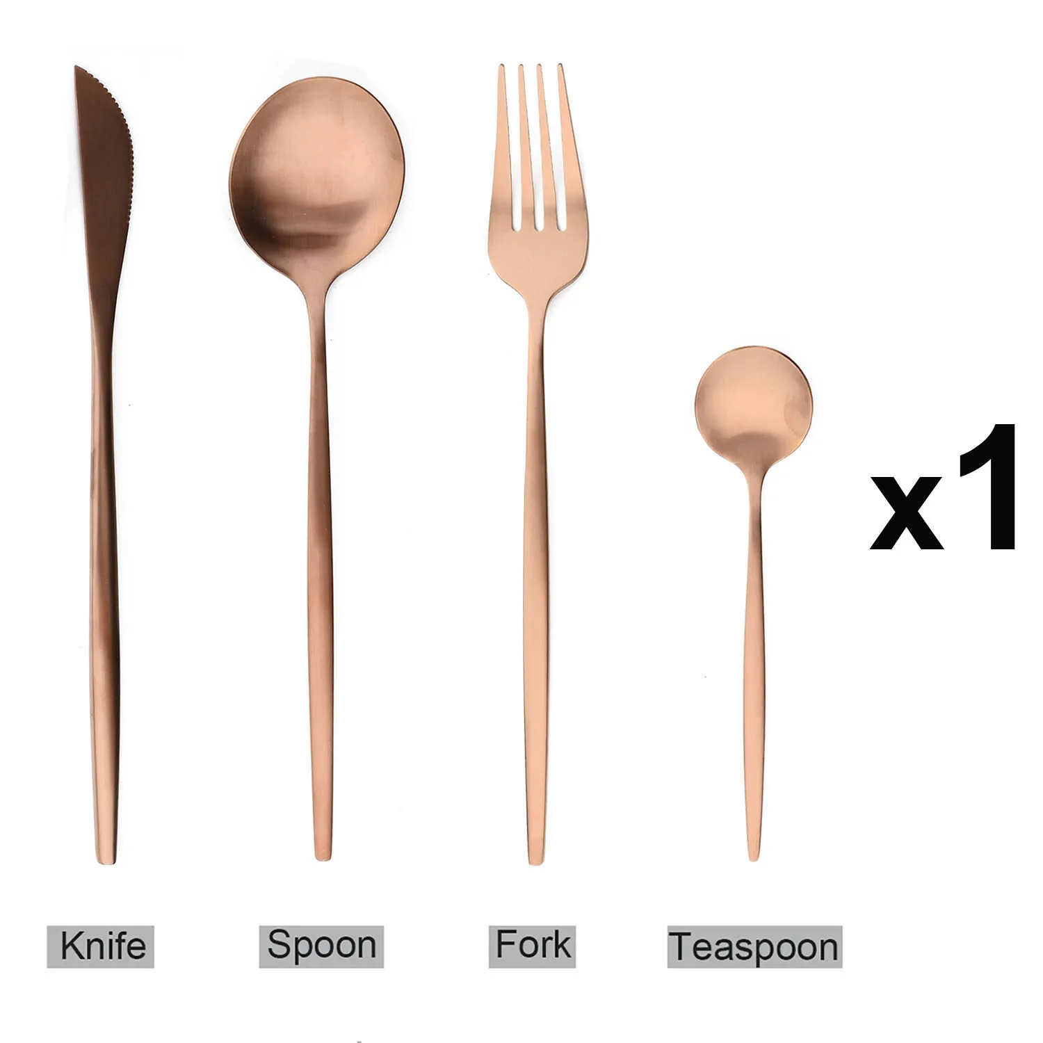 4Pcs Rose
