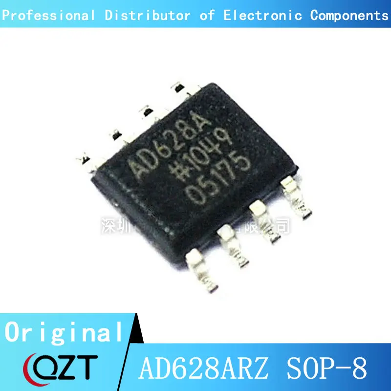 10pcs/lot AD628ARZ SOP AD628 AD628A AD628AR SOP-8 chip New spot 10pcs ad628arz instrumentation amplifier ic ad628arz suitable for amplifier chip ic industrial grade civil grade repair chip