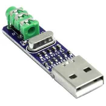 

5V USB Powered PCM2704 MINI USB Sound Card DAC Decoder Board for PC