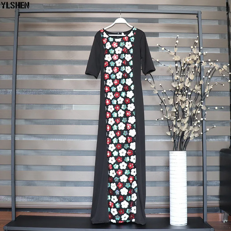 2019 African Dresses For Women Dashiki Summer Plus Size Dress Ladies Traditional African Clothing Fairy Dreams 01