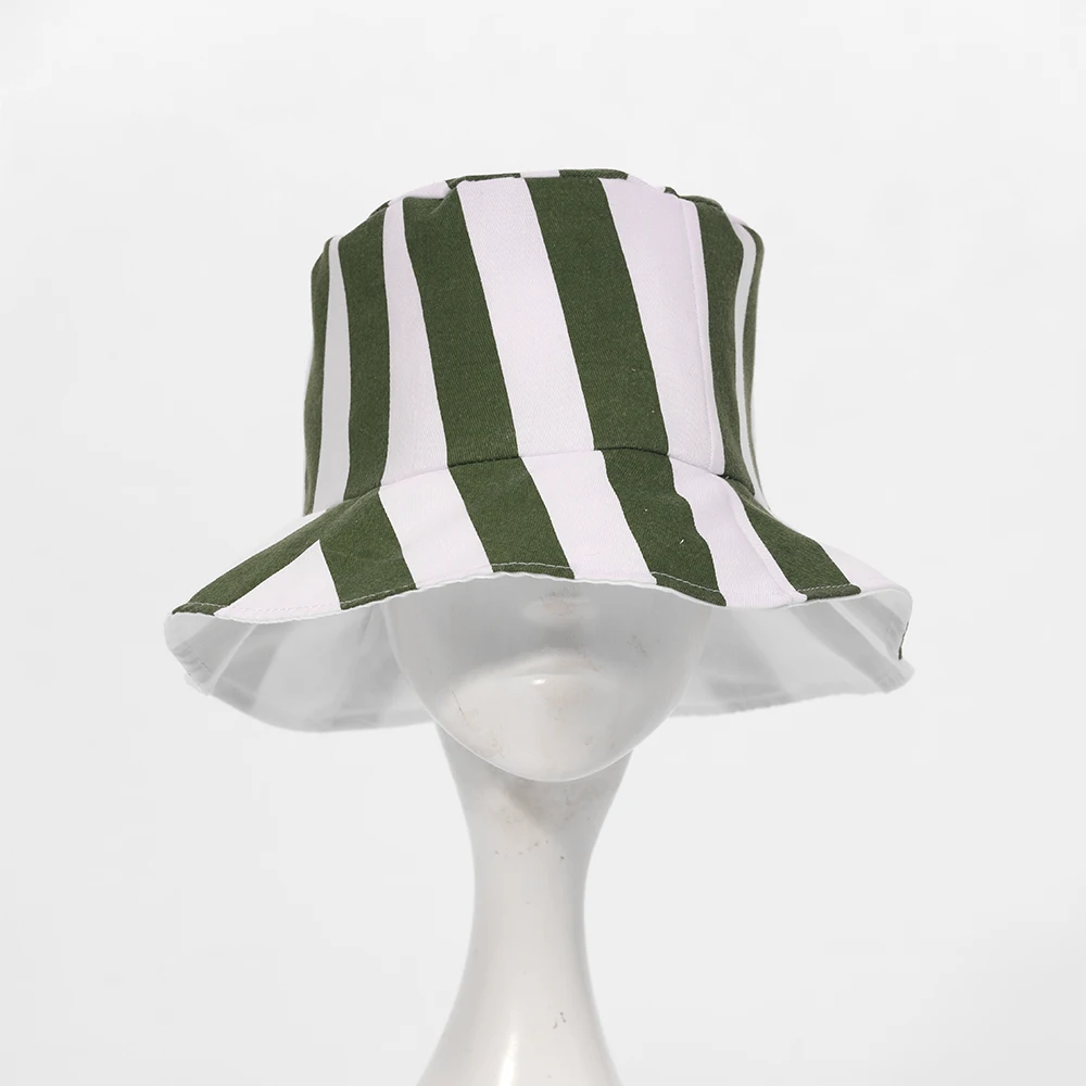 Anime Bleach Urahara Kisuke Cosplay Hat Cap Dome Green and White Striped Summer Cool Hat Watermelon