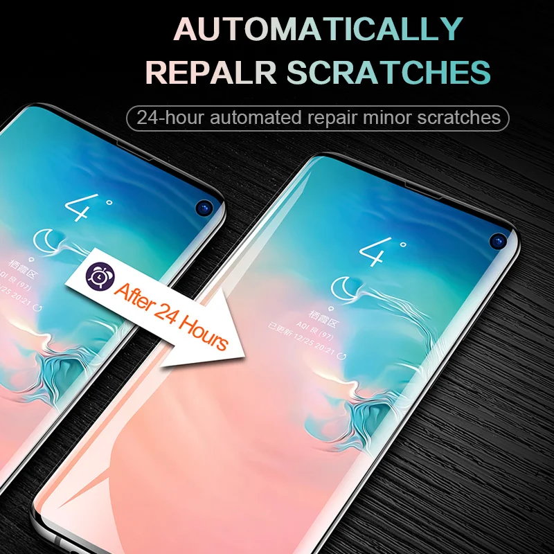 glass cover mobile Hydrogel Film for Samsung J4 J6 A6 A8 Plus A7 2018 Screen Protector Protective Film for A50 A30 A51 A52 S20 S21 S10 S9 S8 Plus best phone screen protector