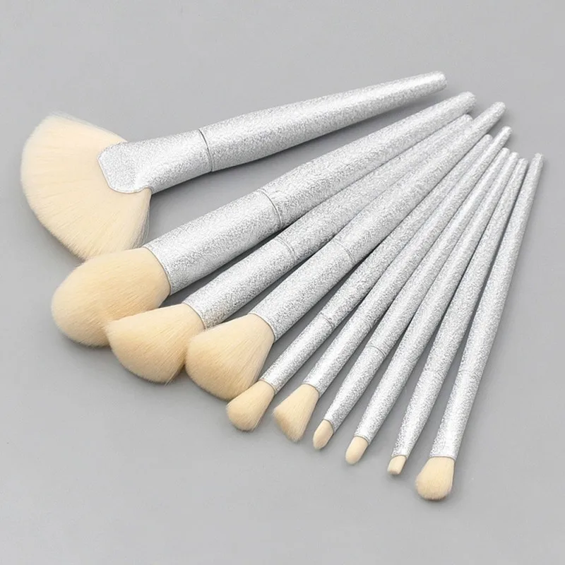 Cone-shaped Scrub Makeup Kit Brushes Foundation Loose Powder Brush Eyeshadow Eyebrow Lip Brush
