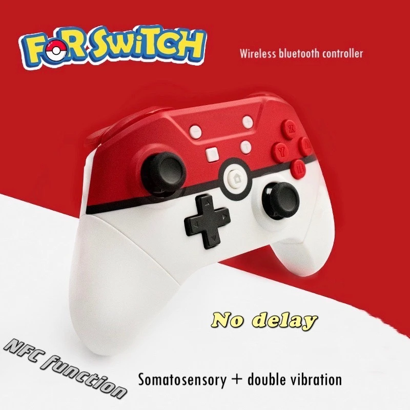 Wireless Bluetooth Gamepad For Ns Pro Pc With Nfc Pokemon Turbo 6 Axis Game Controller Joystick For Nintendo Switch Lite Gamepads Aliexpress