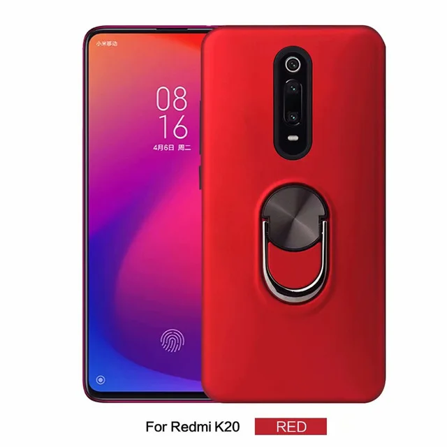 Роскошный чехол для телефона Xiaomi Redmi Note 7, 8, 9 лет cc9 cc9E A3 lite K20 Pro силиконовый защитный бампер противоударный чехол для телефона Redmi 7 7A Y3 чехол - Цвет: Red