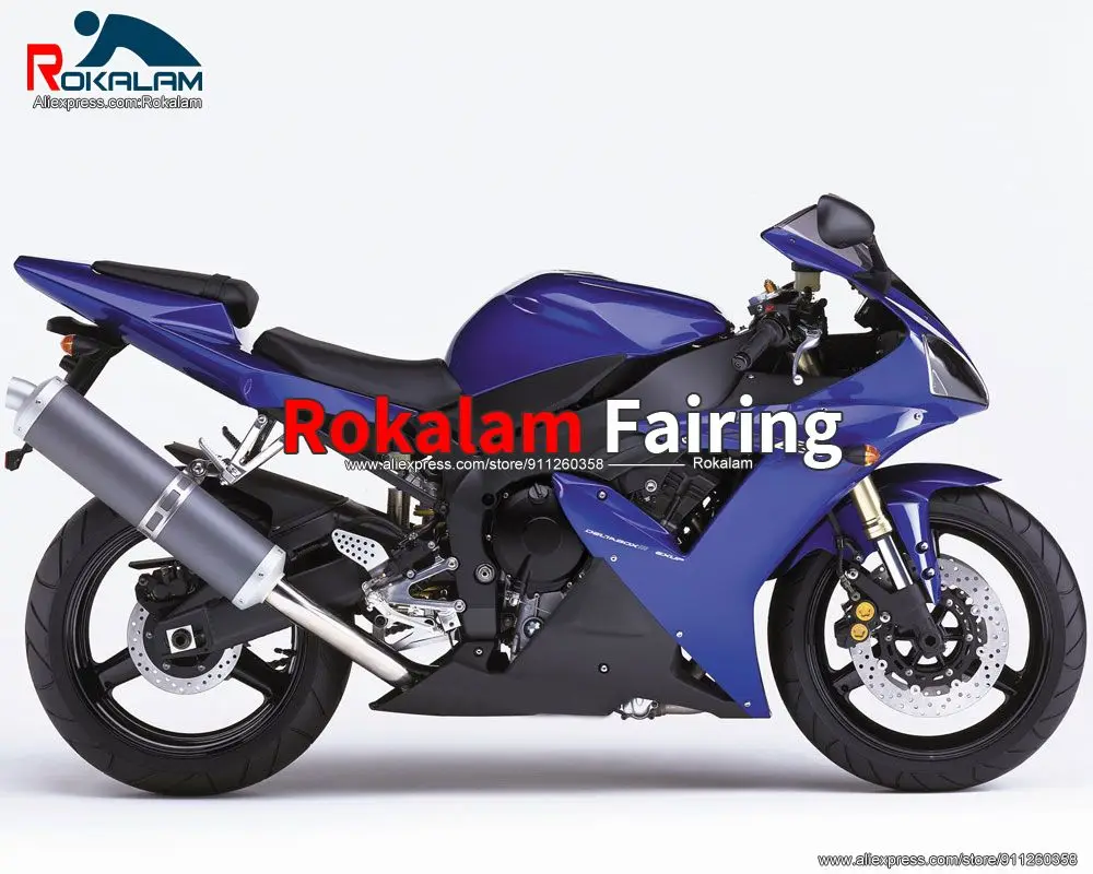 

Motorbike Fairings For Yamaha YZF1000 R1 2002 2003 YZFR1 02 03 Blue Black Motorcycle Bodyworks (Injection Molding)
