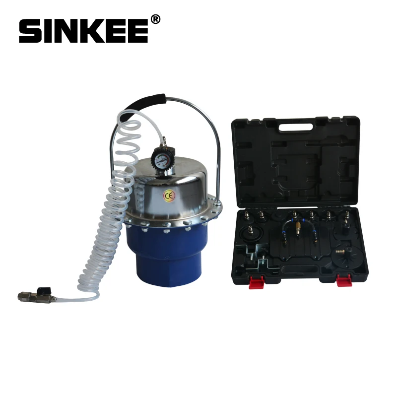 Portable Pneumatic Air Pressure Kit Brake and Clutch Bleeder Valve System Tool 5L SK1658