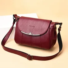 Популярные Лоскутные сумки через плечо для женщин, модные сумки-мессенджеры, новые женские сумки из натуральной кожи Bolsas Feminina