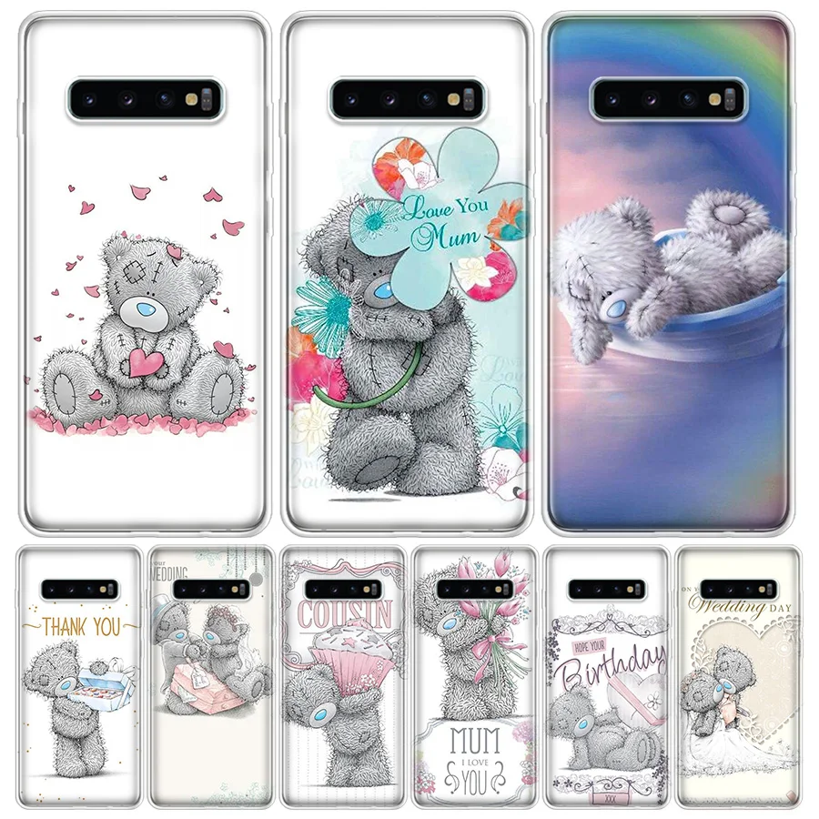 Чехол для телефона Teddy Me To You Bear Samsung Galaxy S20 Ultra Plus S6 S7 S8 S9 S10 NOTE8 NOTE9 NOTE10 J4 J6 Edge Lite Hot Fa |