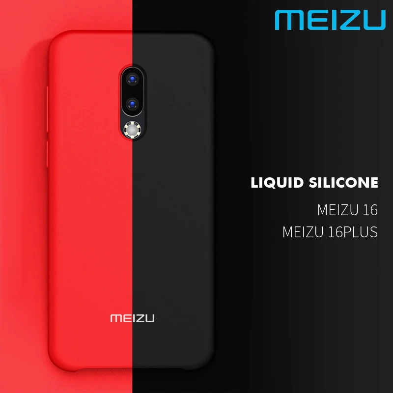 

Meizu 16S Case Original Meizu Note9 16S 16XS Soft Silicon Back Cover Case Protective Shockproof Phone Funda