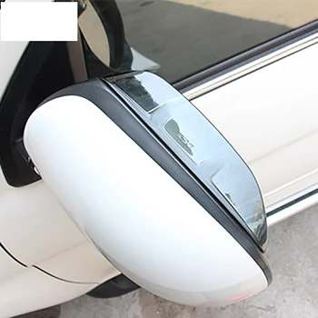 

Lsrtw2017 Half Transparent Car Rearview Rain Shield Trims for Mitsubishi Outlander Sport Asx RVR 2011-2019 Interior Accessories