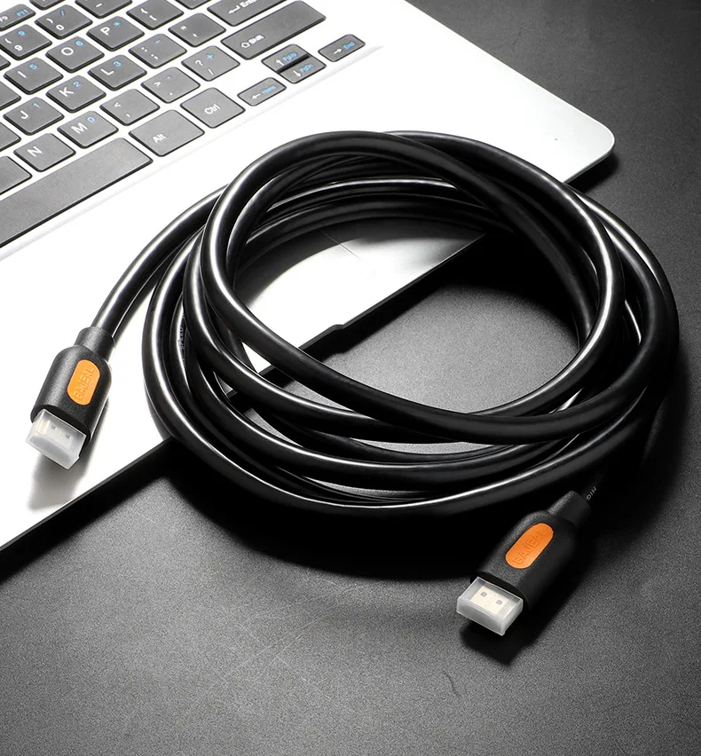 

RIVOER 19 + 1 set top box computer cable 3D oxygen free copper TV connection cable 4K 2.0 HDMI HD cable data cable
