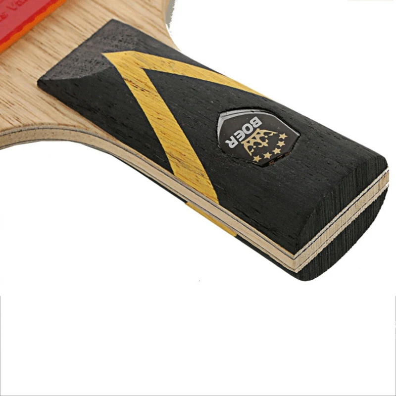 Спортивная ракетка для настольного тенниса легкая весло для пинг-понга эргономичная длинная короткая ручка весло для настольного тенниса с сумкой для пинг-понга
