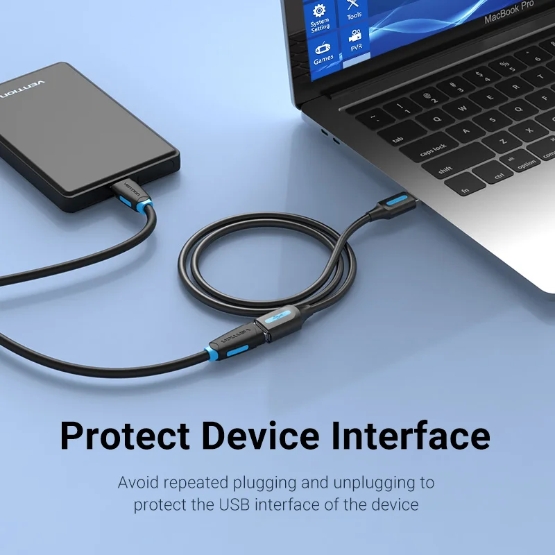 Vention USB Удлинительный Кабель 2 0 для мужчин и женщин удлинитель Smart TV ноутбука