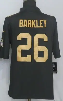For men A+++ Качественная мужская футболка для взрослых 10 Garoppolo 26 Barkley 17 Allen - Цвет: For men
