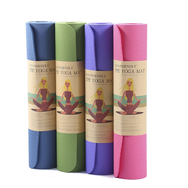 

Environmental Protection Tasteless Yoga Pad Originality Two-sided Bodybuilding Pad Tpe Yoga Pad Non-slip Pad BL01