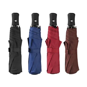 

Wind Resistant Three Folding Umbrella Automatic Rain Women Auto Luxury Big Windproof Umbrellas Men Frame Windproof Umbrella d4