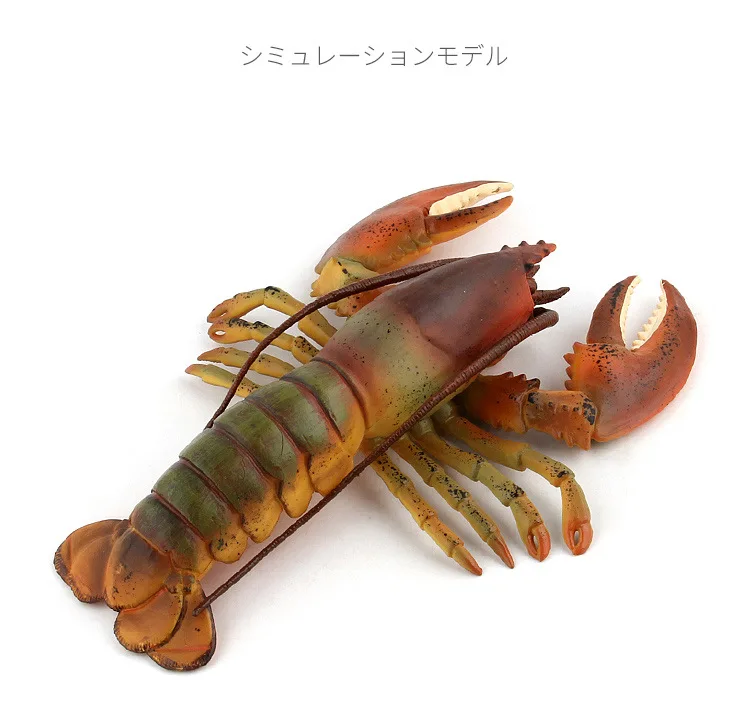 Морские организмы модель морепродукты Омары океаны животное модель подводная игрушка кукла украшения пластик