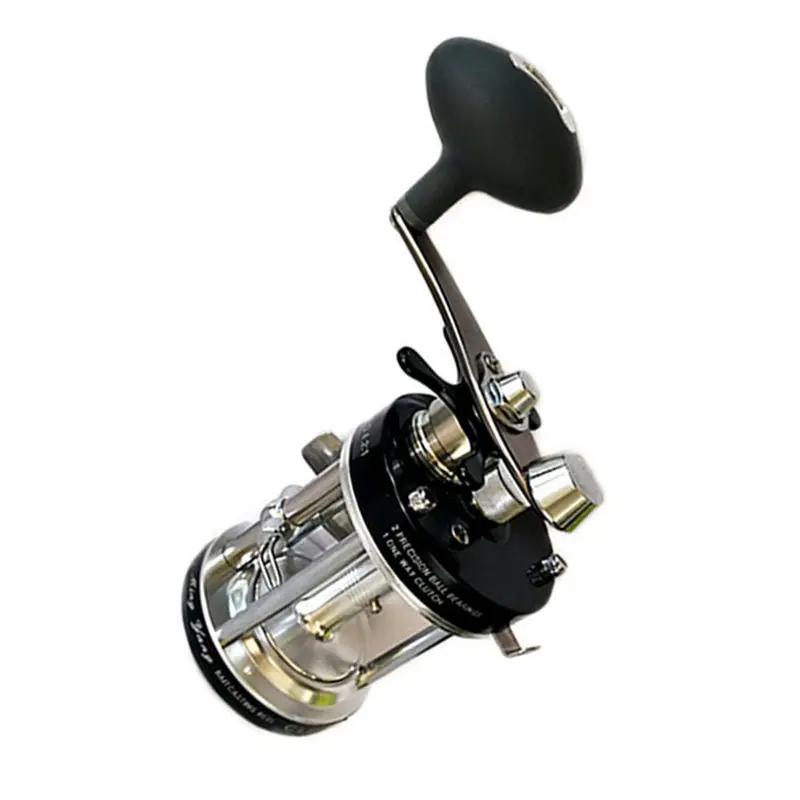  Outdoor Metal Smooth High Hardness Gear Trolling Boat Drum Fishing Vessel Right/Left Handed Ice Fis