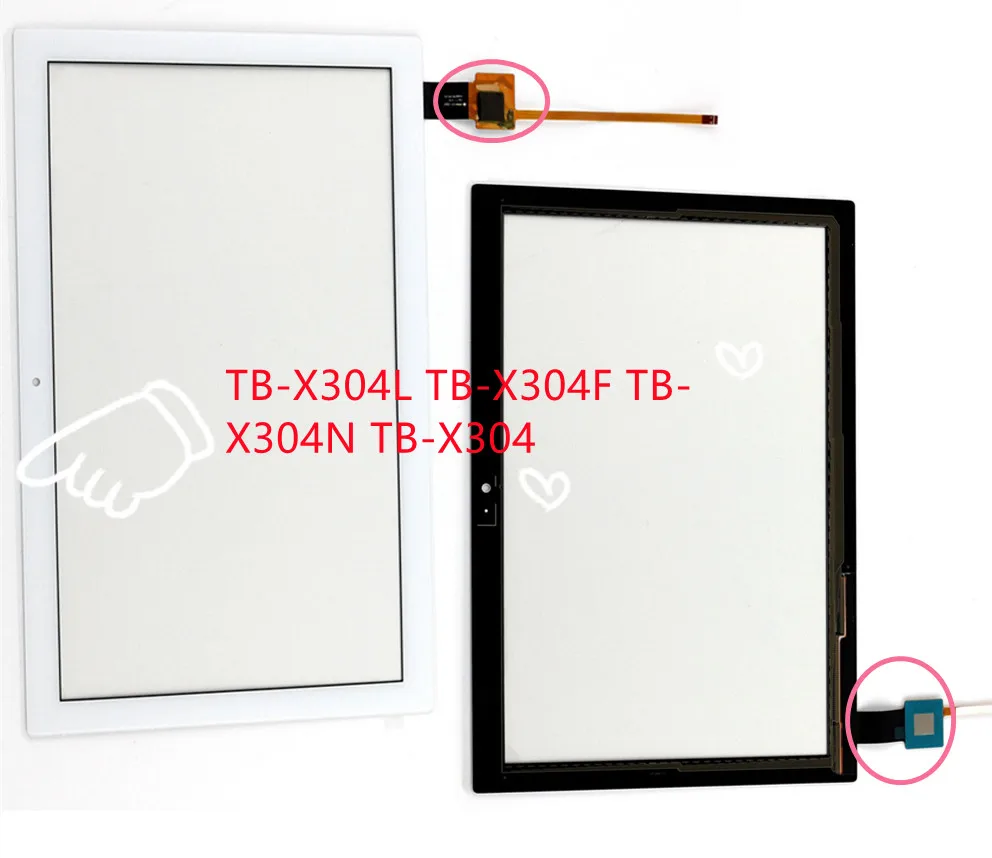 

Новый 10,1 дюйма для Lenovo TAB 4 ТБ X304F TB-X304L TB-X304N TB-X304 сенсорный экран дигитайзер стекло сенсор